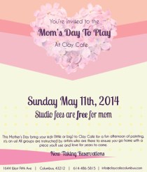 Clay Cafe Event Poster